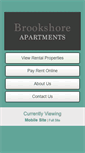 Mobile Screenshot of brookshoreapartments.com